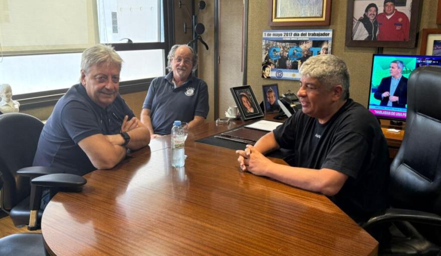 Reapareci&oacute; Pablo Moyano: recibi&oacute; a Abel Furl&aacute;n, rechaz&oacute; la reforma laboral y eval&uacute;a sumarse a movilizaciones en el interior