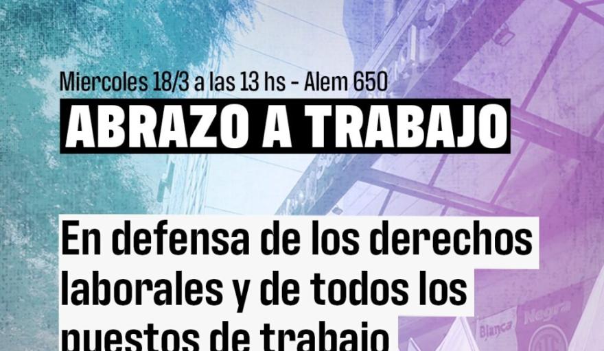 Alerta en la Secretar&iacute;a de Trabajo: denuncian posible desguace y convocan a un abrazo al edificio de Alem