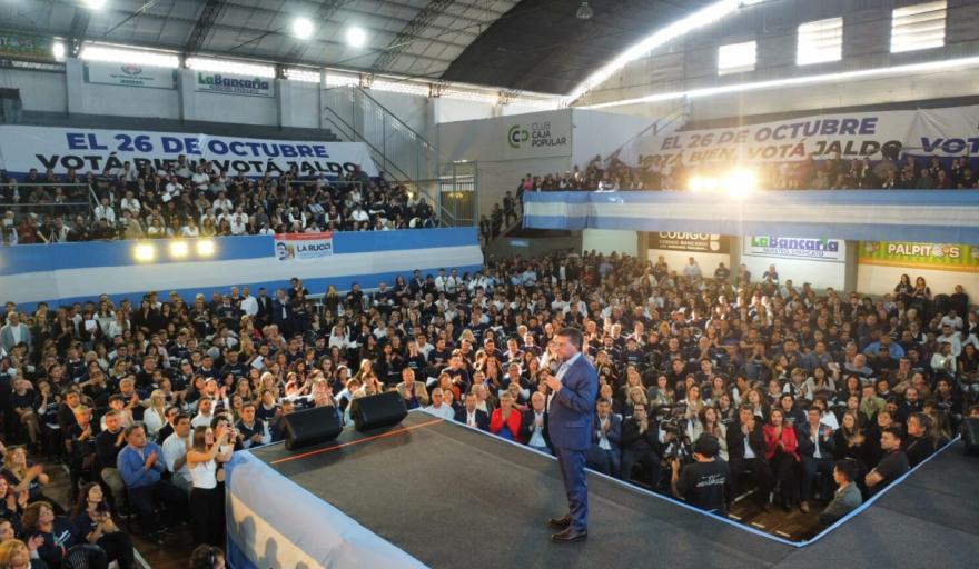 Con la mira en octubre, Cisneros reunió a su militancia en Tucumán con el respaldo de Jaldo y Chalha