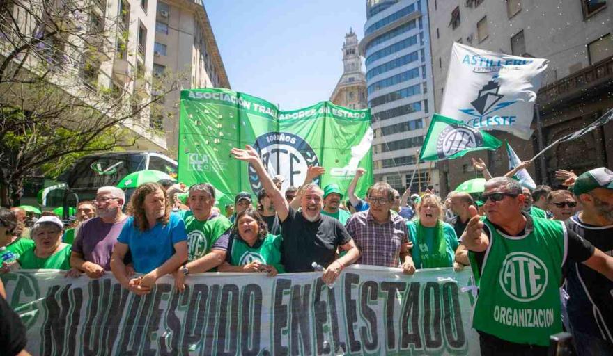 ATE lanza un paro nacional y moviliza al Congreso contra la reforma laboral: fuertes críticas a los gobernadores