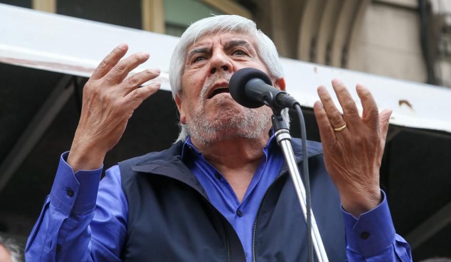 Hugo Moyano expone la grieta con su hijo Pablo y se distancia del kirchnerismo