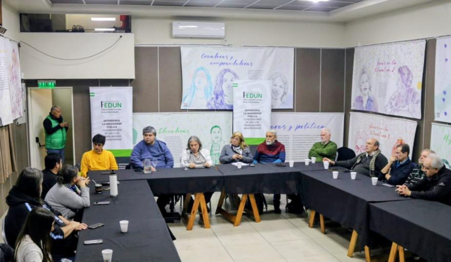 La UTEP suma al Frente Sindical de las Universidades a la marcha de San Cayetano en medio del conflicto por el financiamiento universitario