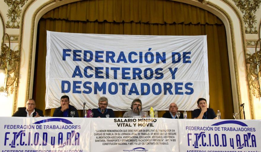 La FTCIODyARA inaugura su 73° Congreso con un llamado a la unidad obrera y la defensa del salario mínimo