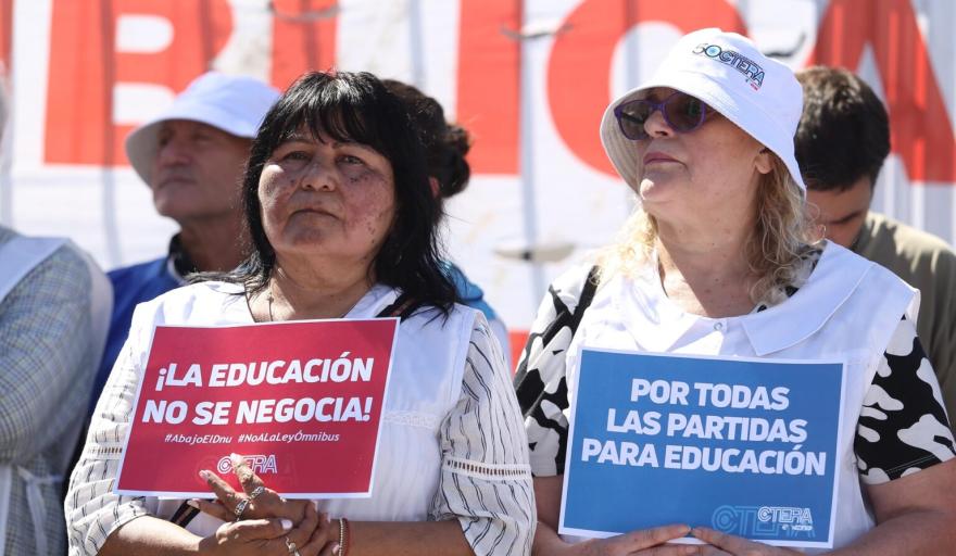 CTERA convoca a un paro nacional docente para el inicio del segundo semestre por la falta de paritarias