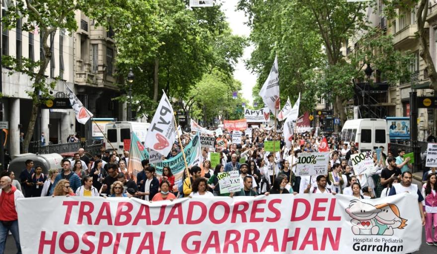 Garrahan: celebran la Emergencia Pediátrica y advierten con una Marcha Federal si el presidente veta la ley