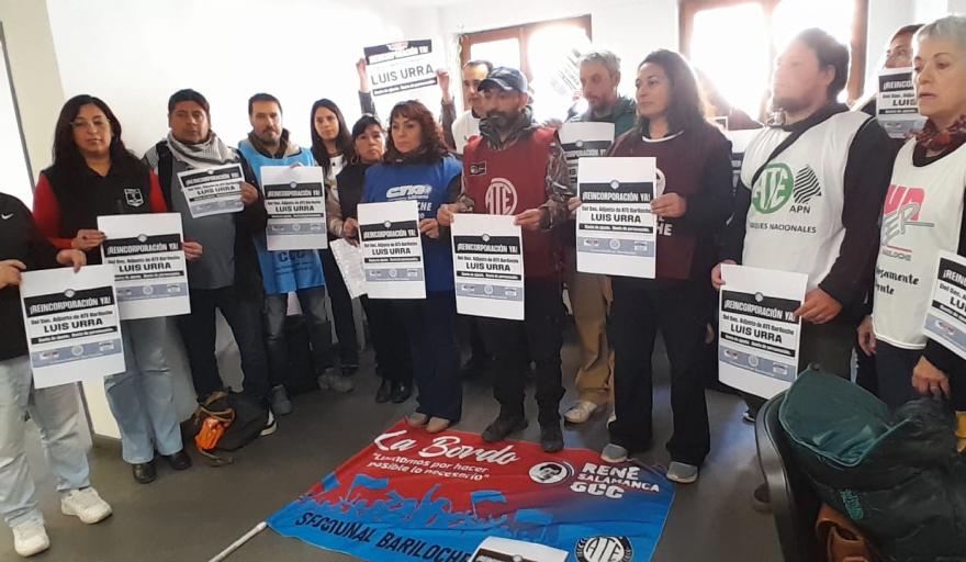 Denuncian persecuci&oacute;n sindical en el Centro At&oacute;mico Bariloche y reclaman la reincorporaci&oacute;n de un dirigente de ATE