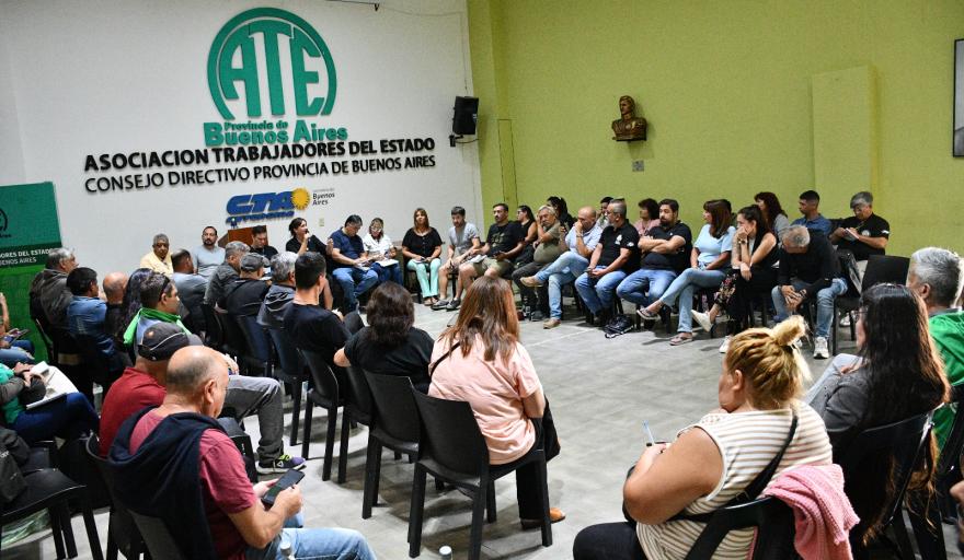 ATE Berisso particip&oacute; del Consejo Directivo Provincial y anunci&oacute; dos paros con movilizaci&oacute;n