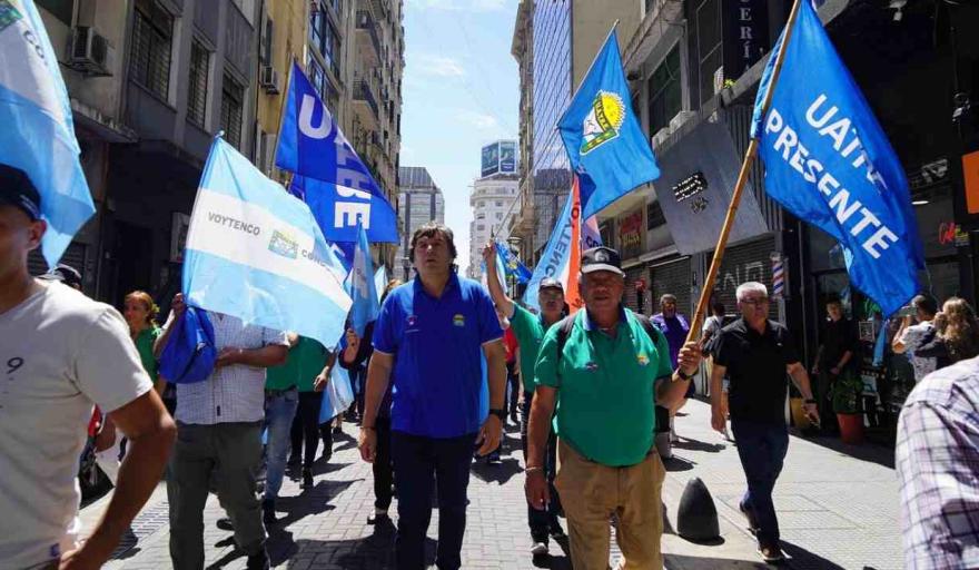 La UATRE se moviliza por San Cayetano: “No pedimos milagros, exigimos justicia social”