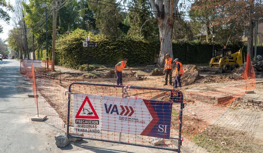 Nuevos pavimentos en San Isidro y Boulogne