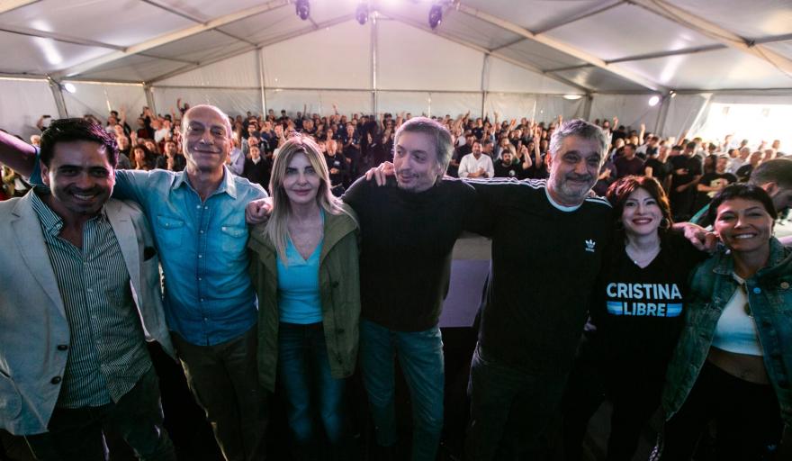 M&aacute;ximo Kirchner cruz&oacute; a la CGT por &ldquo;olvidar&rdquo; a Cristina en el acto del 1&deg; de mayo y reclam&oacute; mayor firmeza sindical