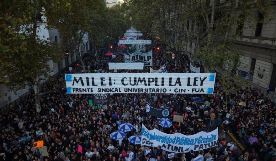 Daniel Ricci reclam&oacute; que el Gobierno cumpla con la ley de financiamiento universitario: &ldquo;El mensaje fue claro y contundente&rdquo;