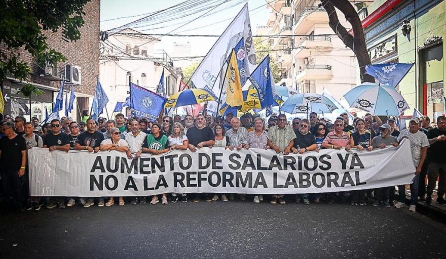 Daniel Yofra lanz&oacute; una dura advertencia al Gobierno y llam&oacute; a profundizar la lucha contra la Reforma Laboral