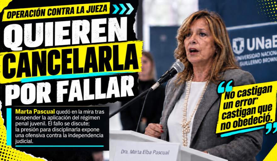 NO QUIEREN C&Aacute;RCELES PARA REINSERTAR CHICOS: QUIEREN DEP&Oacute;SITOS HUMANOS Y CASTIGAN A LA JUEZA QUE SE ATREVI&Oacute; A DECIRLO