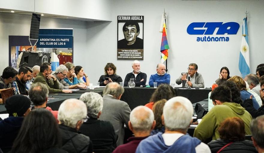 Las CTA convocan a un espacio multisectorial: se lanza el 29 de mayo con Cabildos Abiertos contra el ajuste