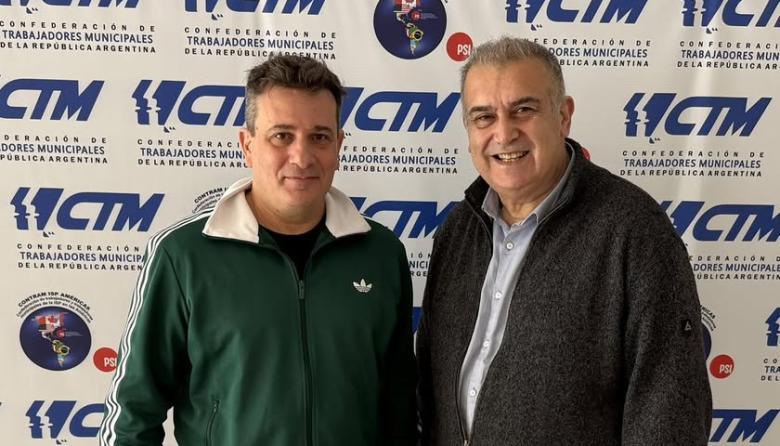 Doval busca sumar a los municipales porte&ntilde;os a la CTM y se reuni&oacute; con un referente opositor de SUTECBA: &ldquo;La lucha es una sola&rdquo;