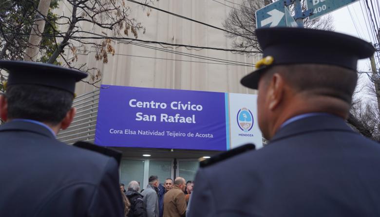 ATE denunció que Cornejo excluyó a representantes sindicales en la inauguración del Centro Cívico de San Rafael