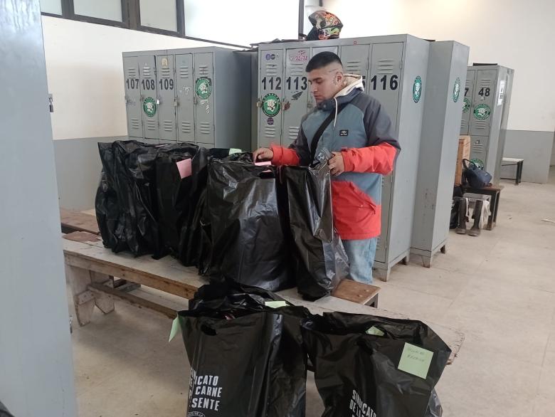 El Sindicato de la Carne llevó juguetes a los hijos de trabajadores frigoríficos por el Día del Niño