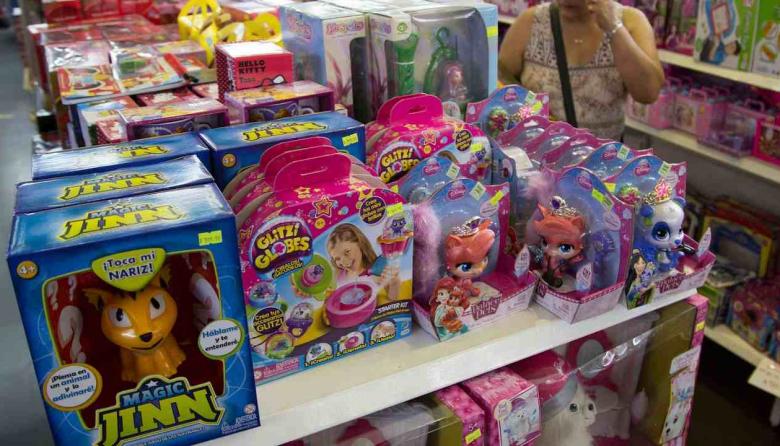Los juguetes están hasta un 75% más caros en el país que en la región