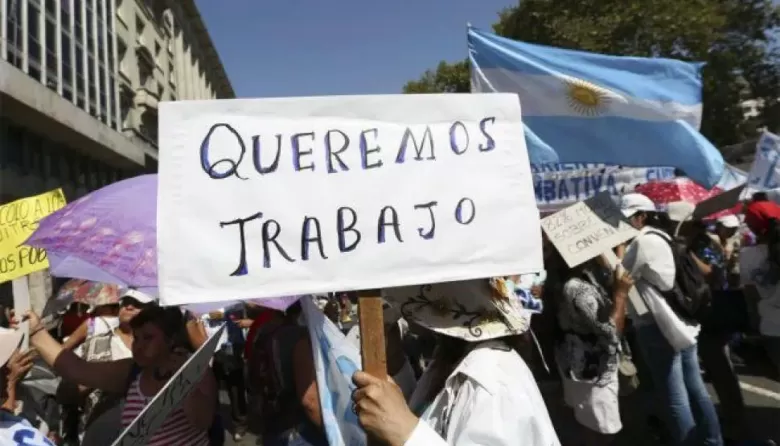 El desempleo sube al 7,8% y afecta a 1,1 millones de personas, seg&uacute;n datos del INDEC