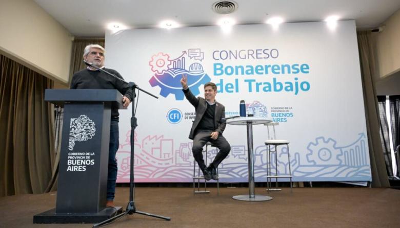 Kicillof cerr&oacute; el Congreso Bonaerense del Trabajo y apunt&oacute; contra Milei: &ldquo;La destrucci&oacute;n del empleo es parte central de su modelo econ&oacute;mico&rdquo;