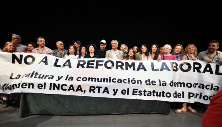 Artistas, periodistas y referentes de la cultura y la comunicaci&oacute;n se sumaron al rechazo a la reforma laboral de Milei