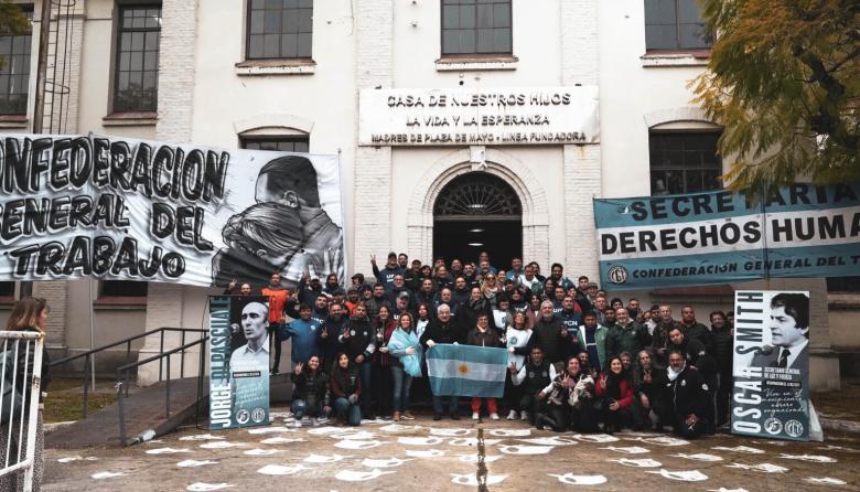 El movimiento obrero se planta en la Memoria: gremios recuperan un espacio en la ex ESMA en medio del desmantelamiento libertario
