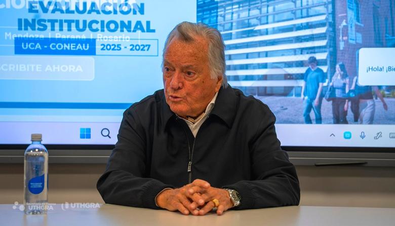 Barrionuevo se plant&oacute; ante los j&oacute;venes de la UCA: &ldquo;Los presidentes pasan y yo sigo conduciendo mi organizaci&oacute;n&rdquo;