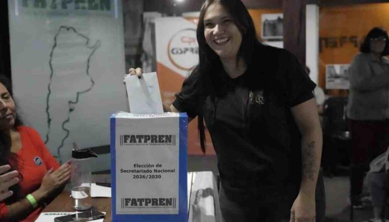 Carla Gaudensi fue reelecta al frente de la FATPREN y llam&oacute; a profundizar la lucha salarial y contra la precarizaci&oacute;n