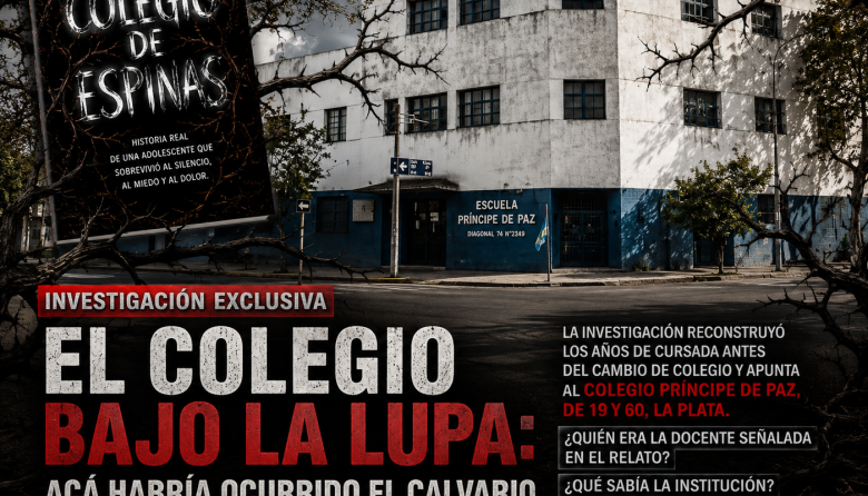 COLEGIO DE ESPINAS: EL ESTABLECIMIENTO QUE DEBER&Aacute; EXPLICAR C&Oacute;MO UNA ALUMNA TERMIN&Oacute; ESCONDI&Eacute;NDOSE PARA SOBREVIVIR AL AULA