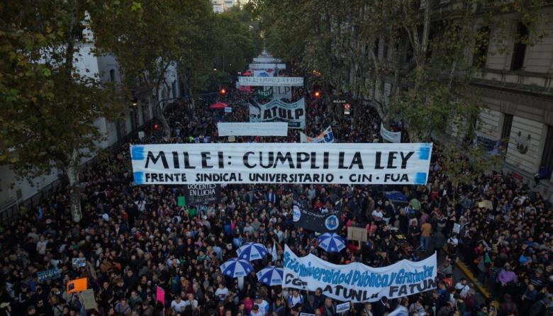 Daniel Ricci reclam&oacute; que el Gobierno cumpla con la ley de financiamiento universitario: &ldquo;El mensaje fue claro y contundente&rdquo;