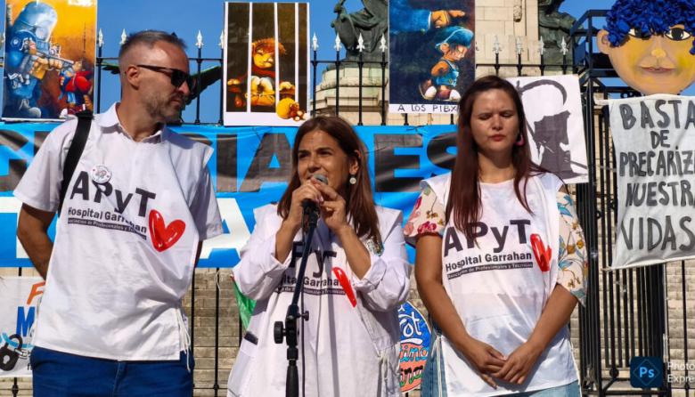 Profesionales del Garrahan denunciaron penalmente a funcionaria de la intervenci&oacute;n y apuntaron contra Adorni