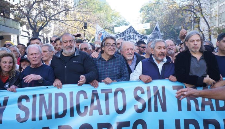 Unidad sindical en las calles: la CTA se movilizó contra el ajuste y apuntó al gobierno de Milei