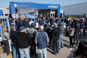 Trabajadores de ARSAT redoblan la protesta contra el ajuste y el vaciamiento de la empresa