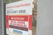 La Bancaria se moviliza contra despidos y recortes en el Banco Santander